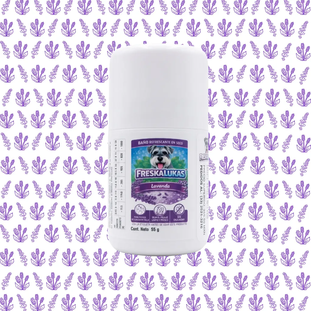 Baño en Seco Refrescante Freskalukas lavanda 55g