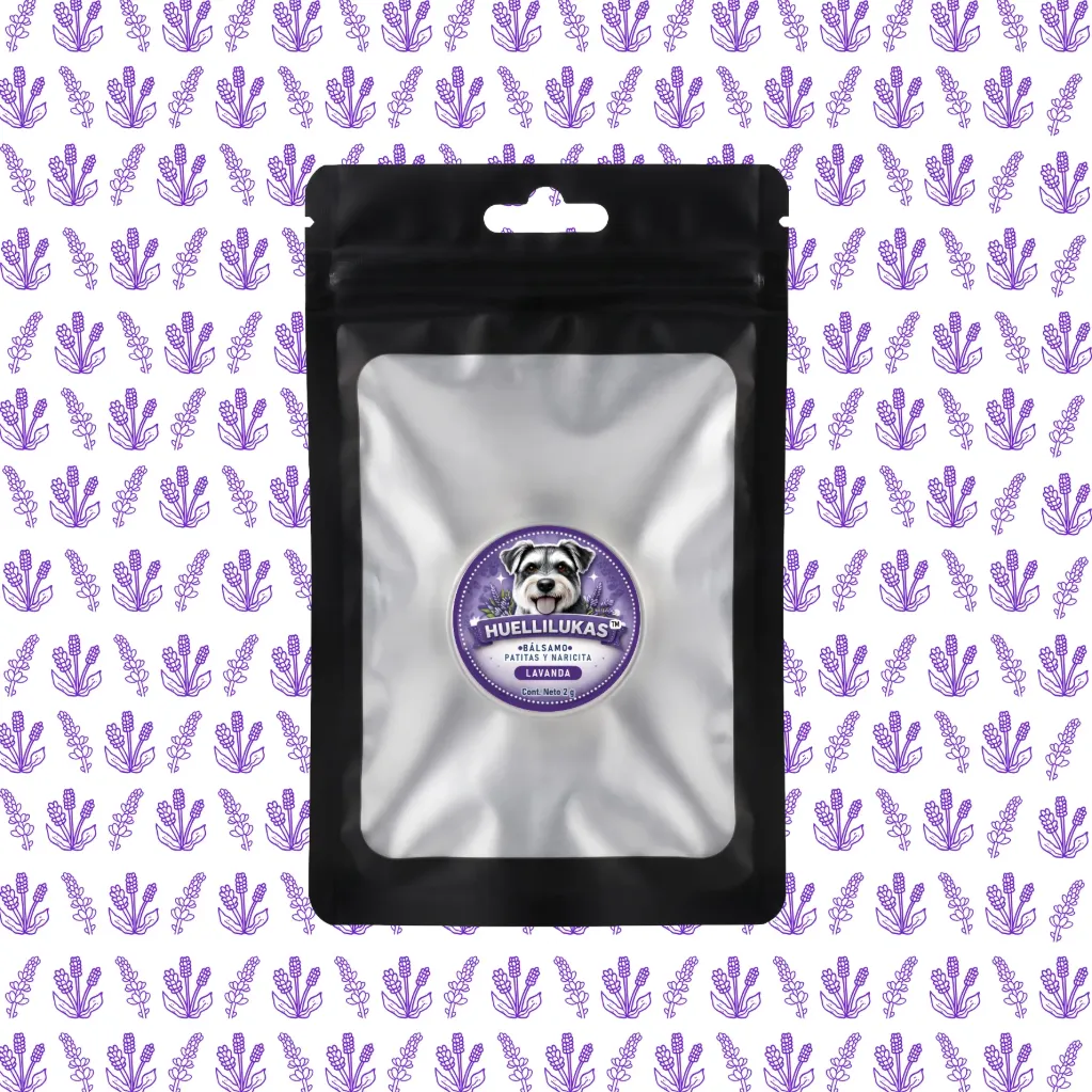 Bálsamo Hidratante Huellas y Nariz Huellilukas Lavanda 2g