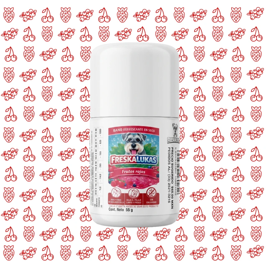 Baño en Seco Refrescante Freskalukas (Seleccione opción para ver precio) (Freskalukas 55g, Frutos rojos)